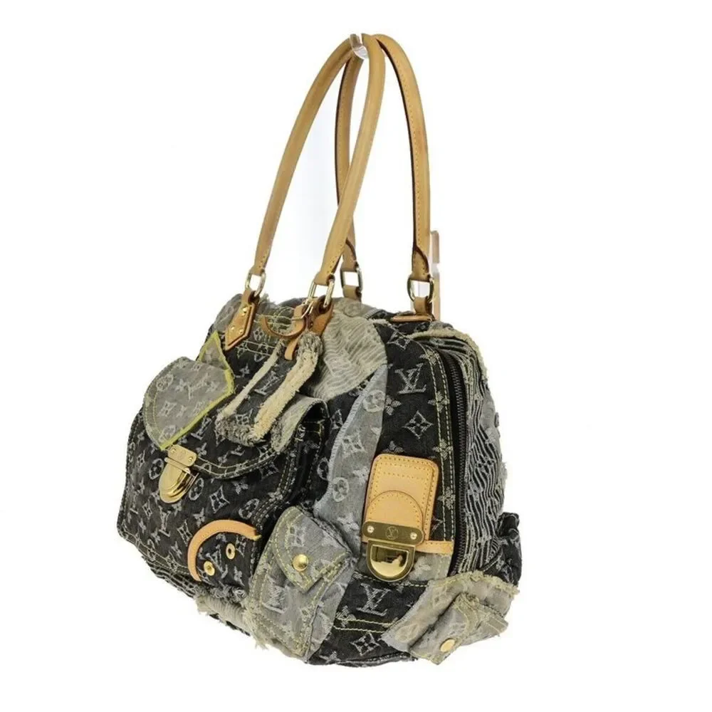 Louis Vuitton Bowly Grey Denim - Jeans Handbag (Pre-Owned) - Picture 3 of 16